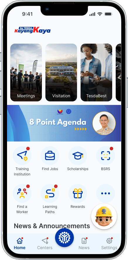 Dashboard screen preview